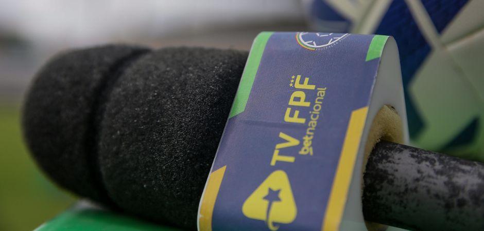 TV FPF transmite dois jogos neste final de semana