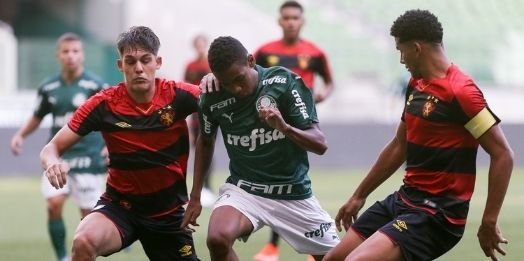 No Allianz Parque, Sport não resiste ao Palmeiras pelo BR Sub-17