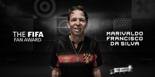 Torcedor do Sport, Marivaldo ganha prêmio FIFA Fan Award 