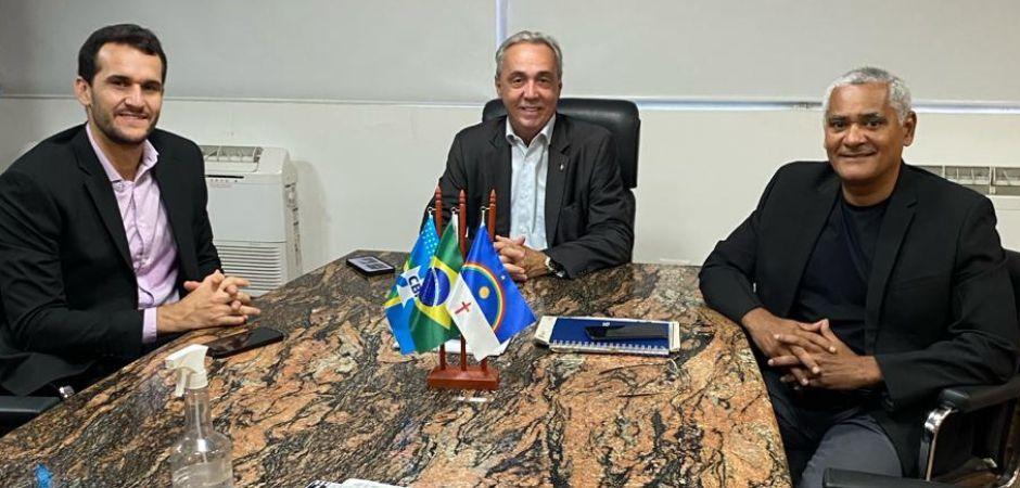 Federação Pernambucana de Futebol recebe visita do novo Gerente Geral do CIODS
