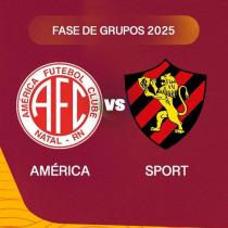 AMÉRICA-RN X SPORT - COPA ATLÂNTICO
