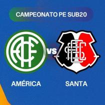 AMÉRICA X SANTA CRUZ - SEMI - PE SUB20