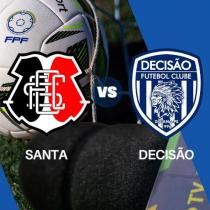 SANTA X DECISÃO - 1ª RODADA - PE 2026