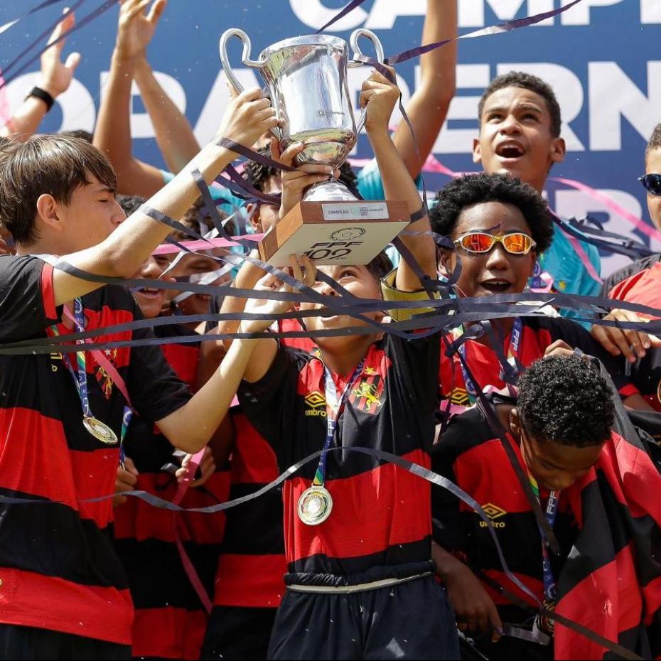Bastidores final da Copa PE Sub13  