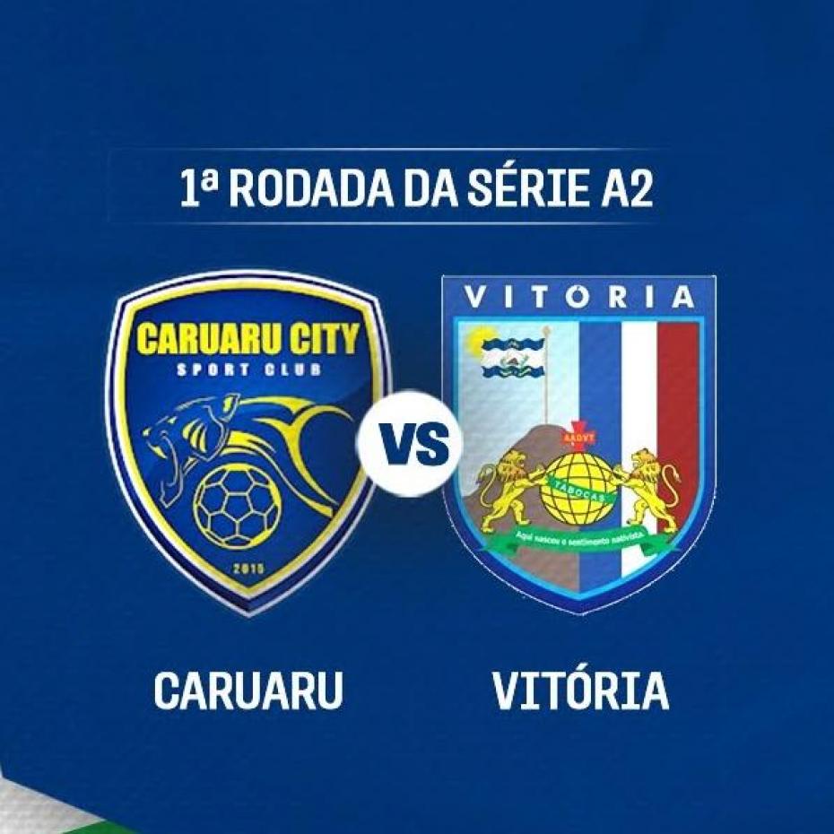 CARUARU CITY X VITÓRIA - PE SÉRIE A2
