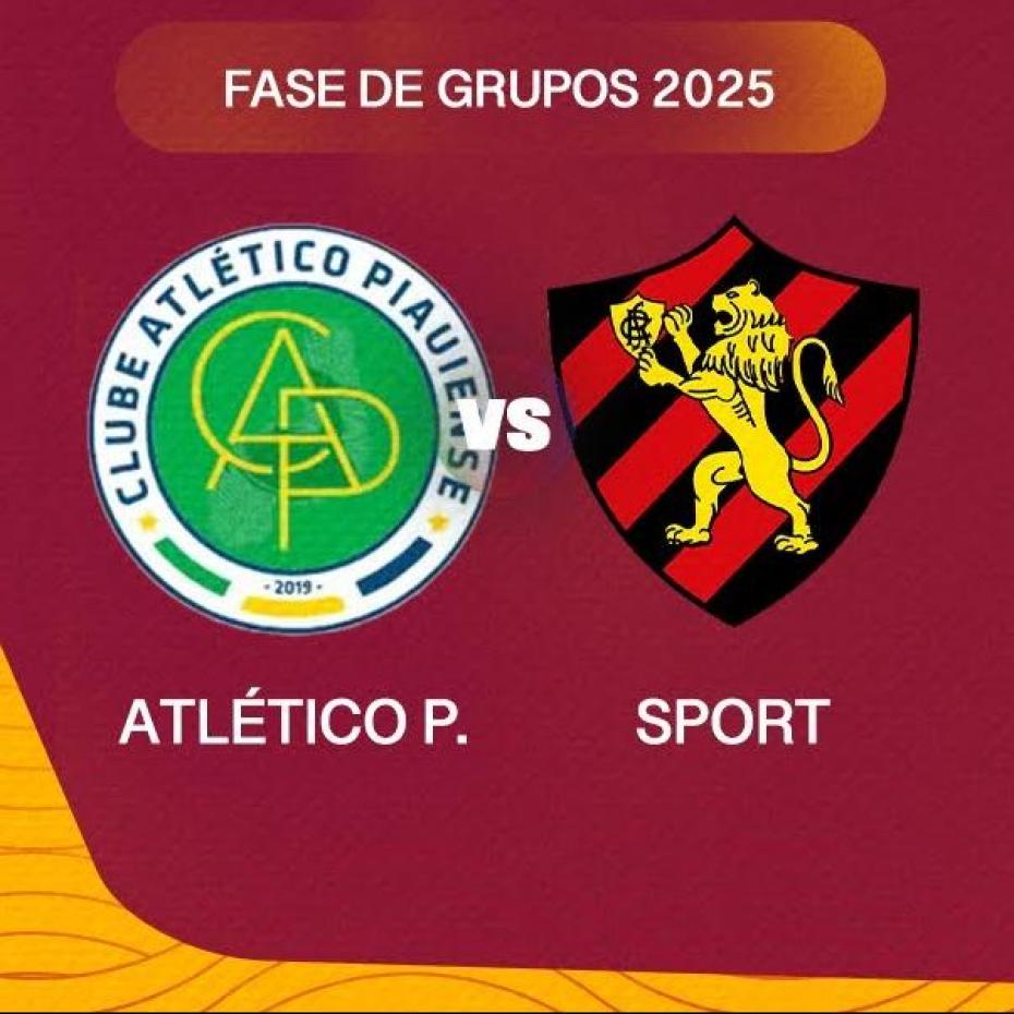 ATLÉTICO-PI X SPORT - COPA ATLÂNTICO