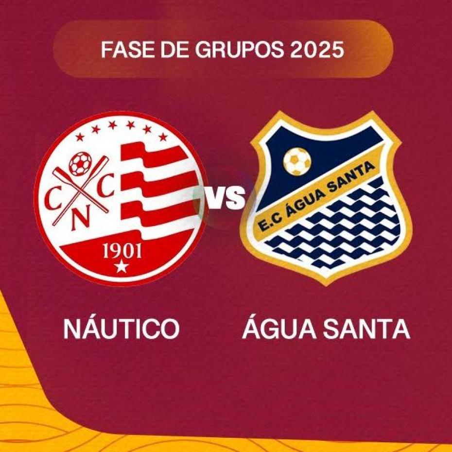 NÁUTICO X ÁGUA SANTA-SP - COPA ATLÂNTICO
