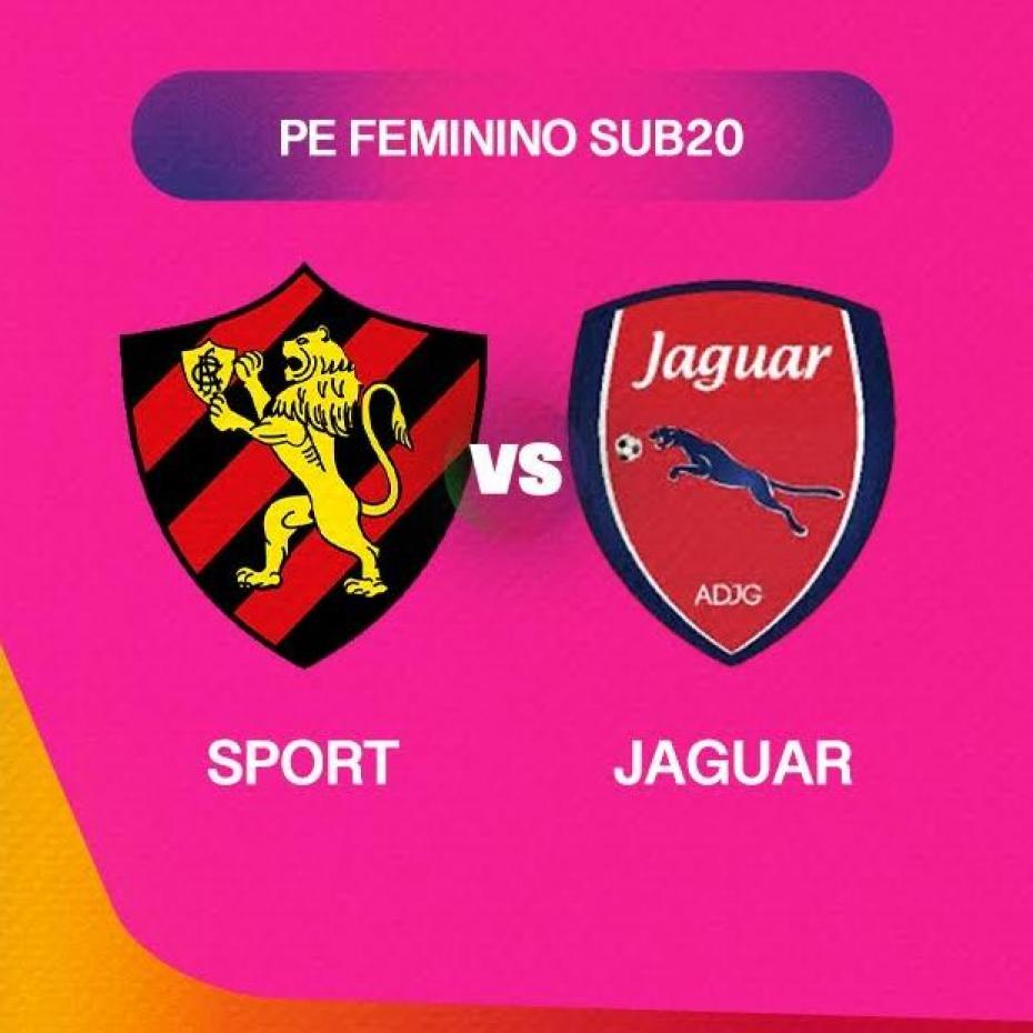 Sport X Jaguar - Feminino Sub20