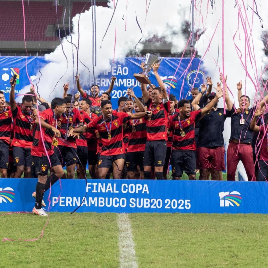 Sport vence o Náutico nos pênaltis e é campeão da Copa Pernambuco Sub20
