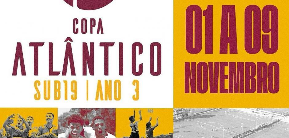 Abertura da Copa Atlântico Sub19 acontece nesta terça-feira (22)