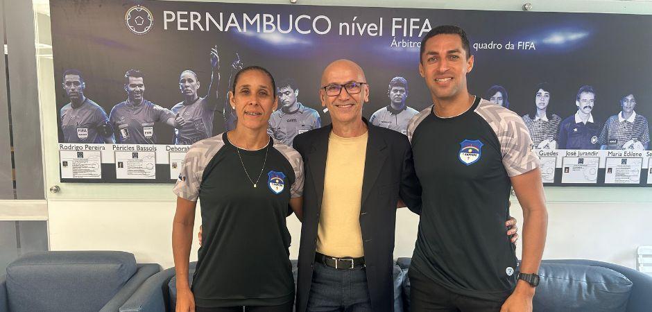 FPF atualiza painéis em homenagem a árbitros e jogadores