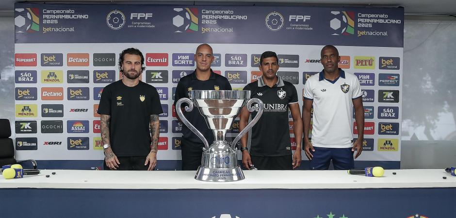 Treinadores e capitães de Retrô e Sport ressaltam importância de título do Campeonato Pernambucano 2025