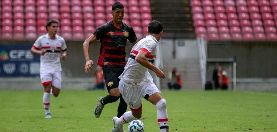 Sport e São Paulo empatam no jogo de ida das quartas de final da Copa do Brasil Sub17