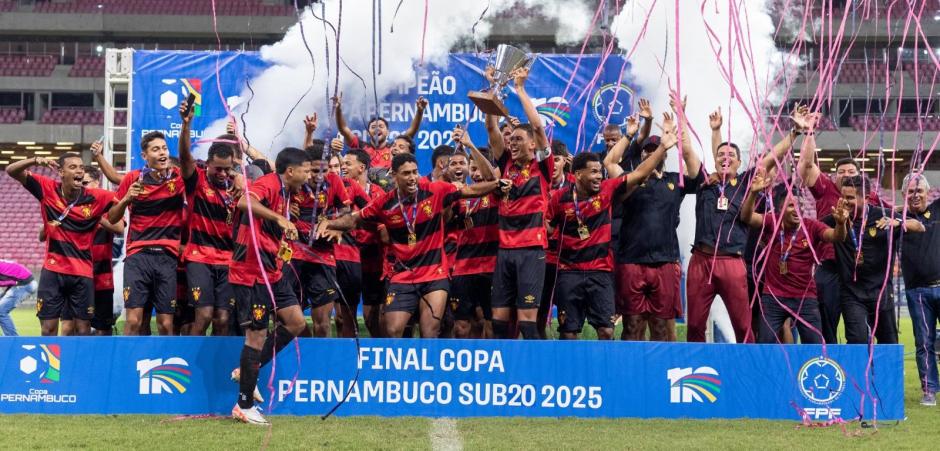 Sport vence o Náutico nos pênaltis e é campeão da Copa Pernambuco Sub20