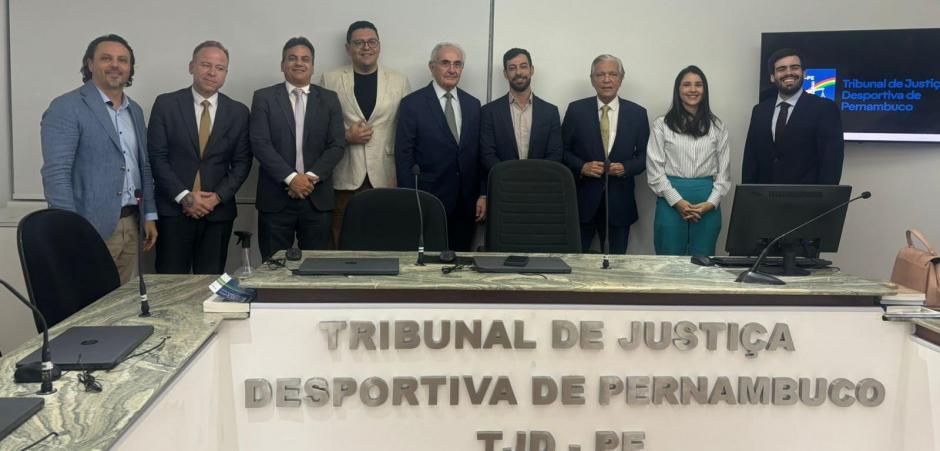 José Henrique Wanderley Filho é eleito presidente do TJD-PE