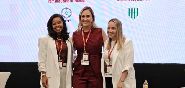 FPF participa de debate na Confut Nordeste sobre a expansão do futebol feminino e a Copa de 2027