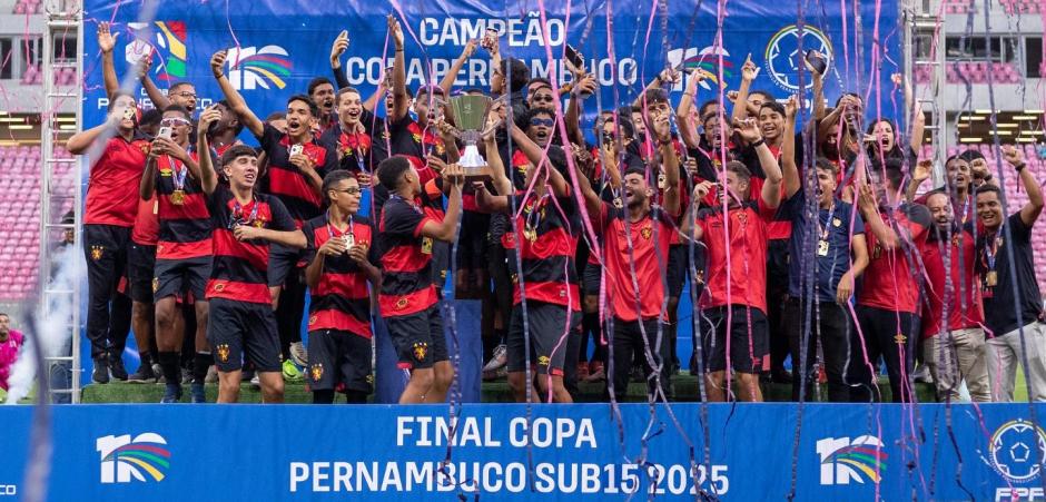 FPF divulga regulamentos e tabelas da Copa Pernambuco Sub15 e Sub17 2026