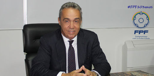 Evandro Carvalho fala sobre aniversário da FPF