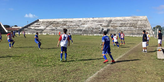 Final de semana de jogos pelo Sub-15 e Sub-17