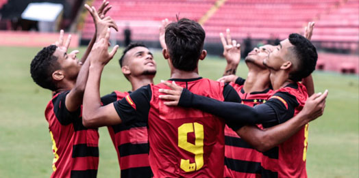 Sport encara o Vasco da Gama pelo #BR Sub-17, no RJ