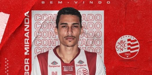 Náutico oficializa contratação de lateral esquerdo Igor Miranda