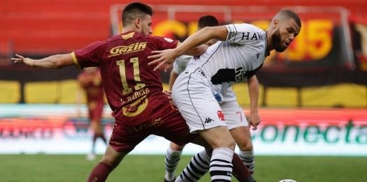 Na Ilha do Retiro, Sport joga mal e sofre revés diante do Vasco