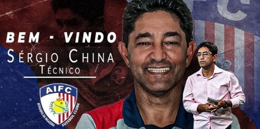 Sérgio China é o novo técnico do Afogados da Ingazeira