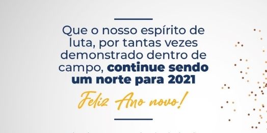 A Federação deseja a todos e a todas um Feliz Ano Novo!