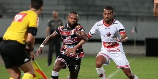 Com um a menos, Santa não supera pressão e leva empate do Ituano