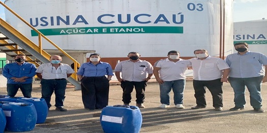 Parceria entre FPF e Grupo EQM já rendeu 2.500 litros de álcool