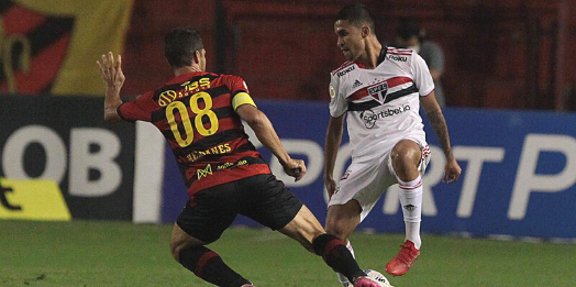 Sport perde para o São Paulo na Ilha do Retiro