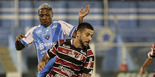 Pela Série C, Santa Cruz não consegue pontuar diante do Paysandu