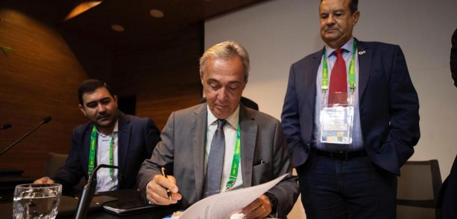 Evandro Carvalho abre Assembleia Geral da CBF