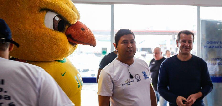 Dunga e Canarinho abrilhantam recepção de Presidentes das Ligas