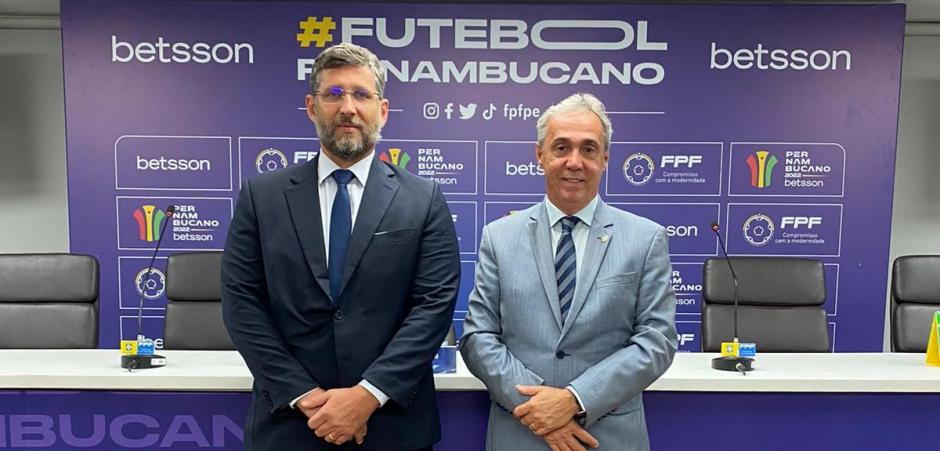 Evandro Carvalho recebe novo presidente do TJD-PE