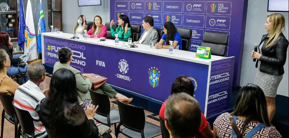 FPF recebe lançamento da Liga em Defesa das Mulheres e Meninas