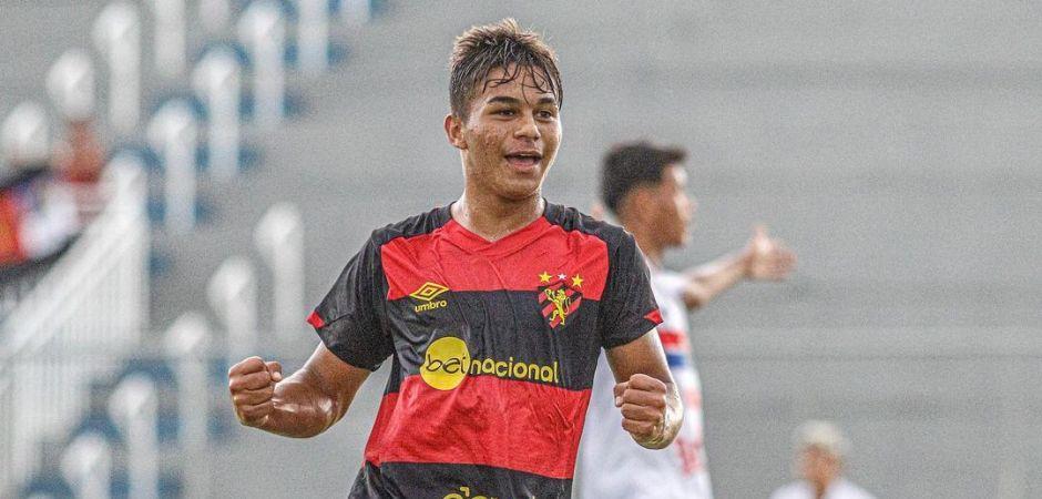 Sport faz 9 a 0 no Fast Clube pela Copa do Brasil Sub-17