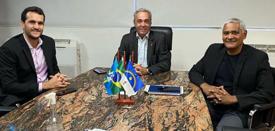 Federação Pernambucana de Futebol recebe visita do novo Gerente Geral do CIODS